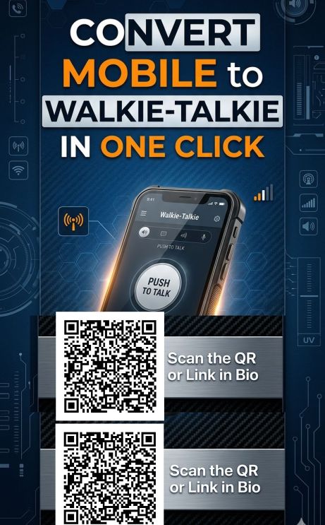 Local Wi-Fi Walkie-Talkie QR Code